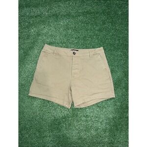 ASOS DESIGN Mens Size 34 Green Khaki Skinny 5" Inseam Chino Shorts